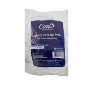 Lençol descartável 15uni