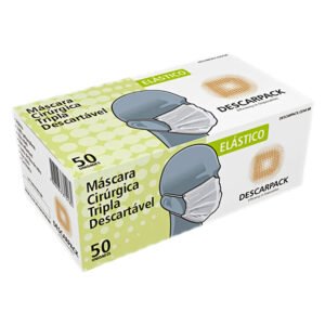 Máscara tripla 50 uni