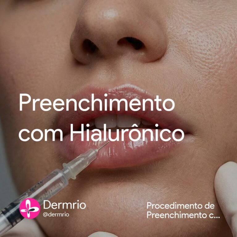 Preenchimento com Ácido Hialurônico: Volume e Harmonia com Naturalidade