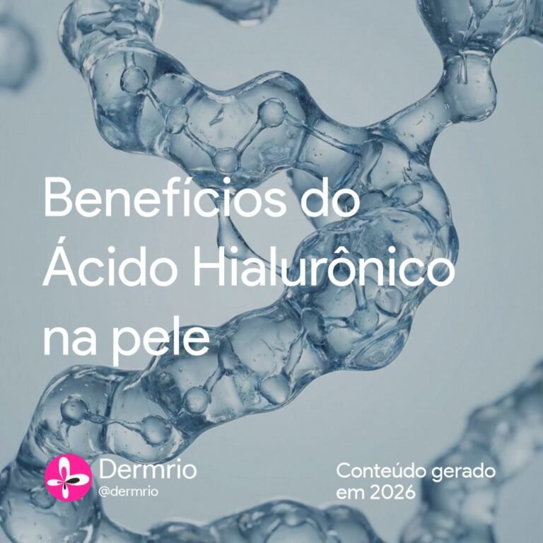 Quais os benefícios do Ácido Hialurônico na pele?