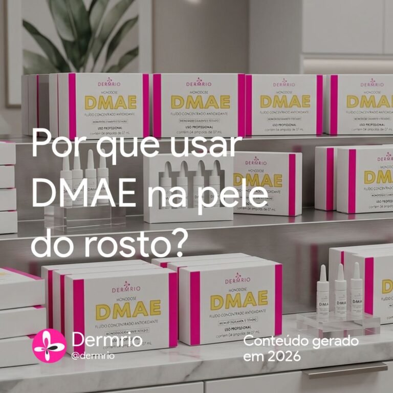 Por Que Usar DMAE na Pele do Rosto?