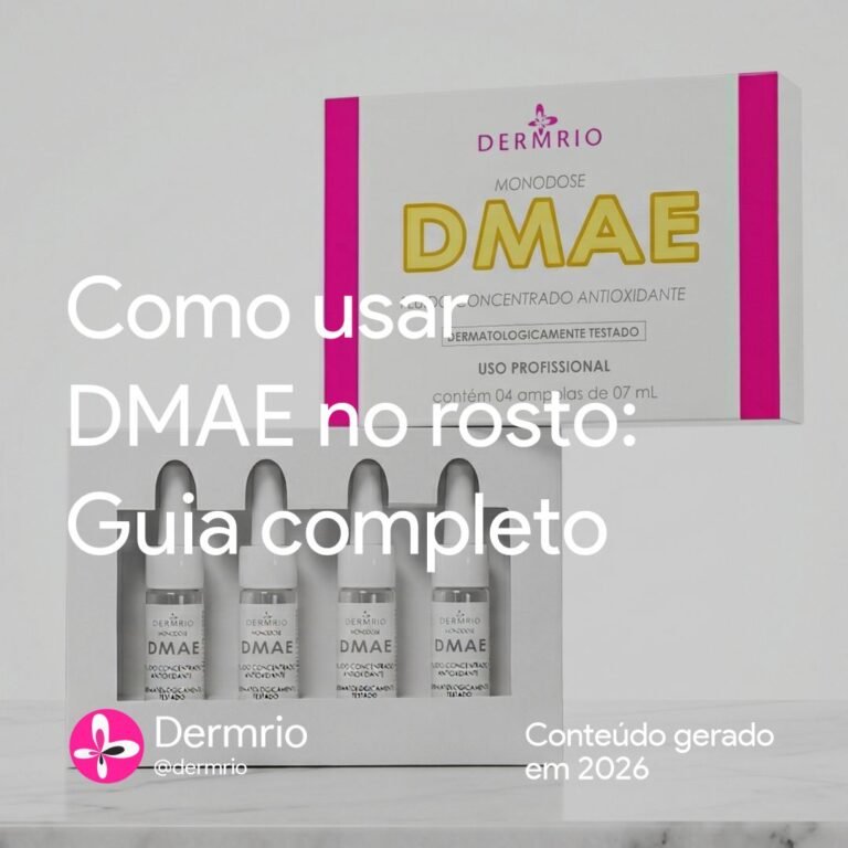 Como Usar DMAE no Rosto: Guia Completo para Profissionais