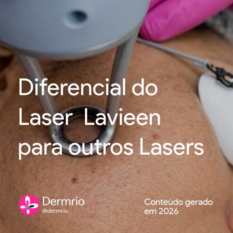 Qual a diferença entre o Lavieen e outros lasers?