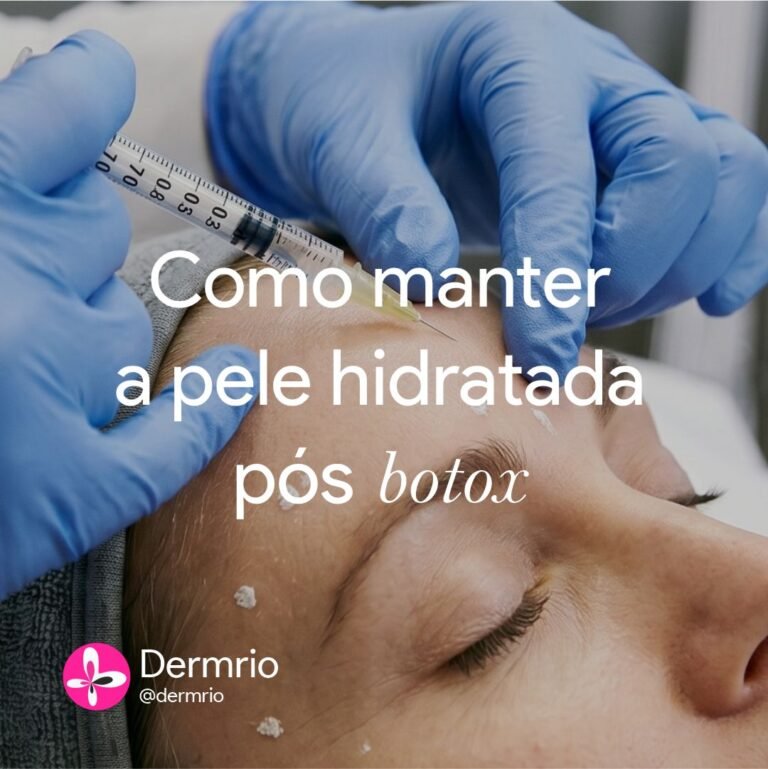 Como Manter a Pele Firme e Hidratada Entre as Sessões de Botox