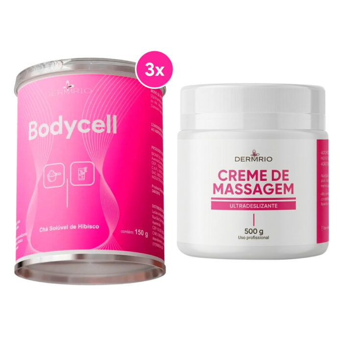 Kit Promo: BodyCell Suchá 150g + Creme de Massagem 500g